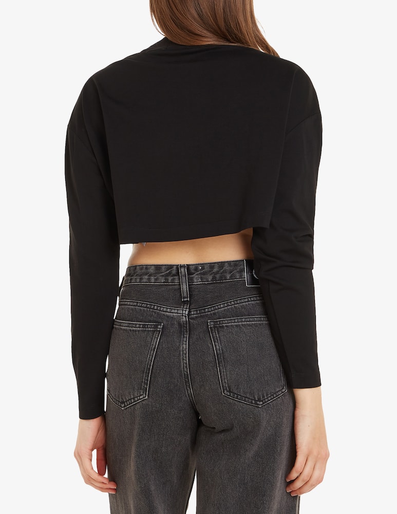 rinascente Calvin Klein Jeans Top in paillettes a manica lunga