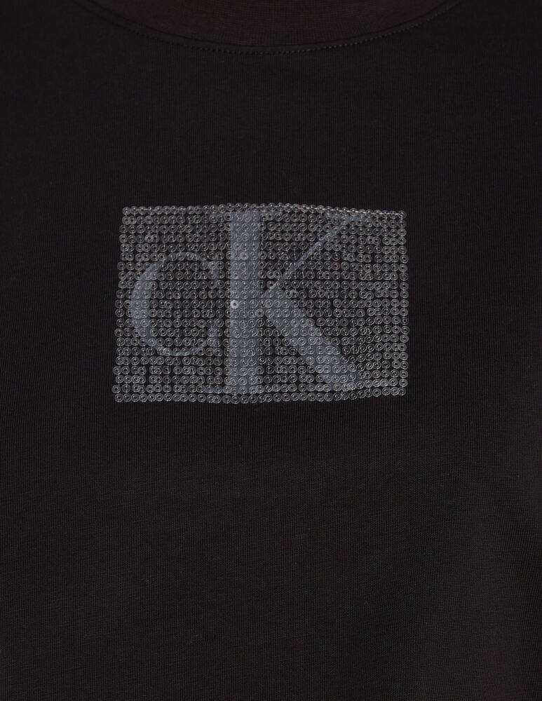 rinascente Calvin Klein Jeans Top in paillettes a manica lunga