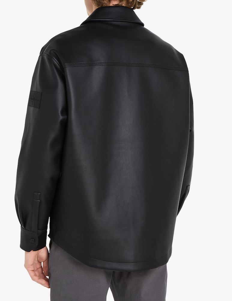 rinascente Calvin Klein Jeans Sovracamicia faux leather