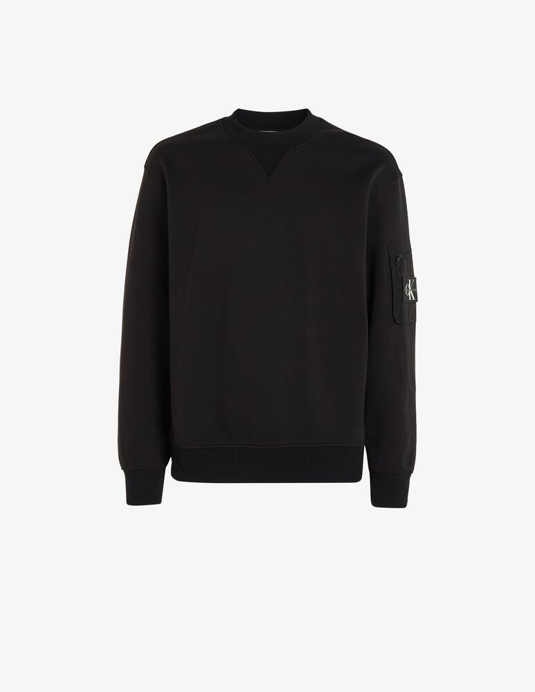 rinascente Calvin Klein Jeans Badge ripstop sweatshirt