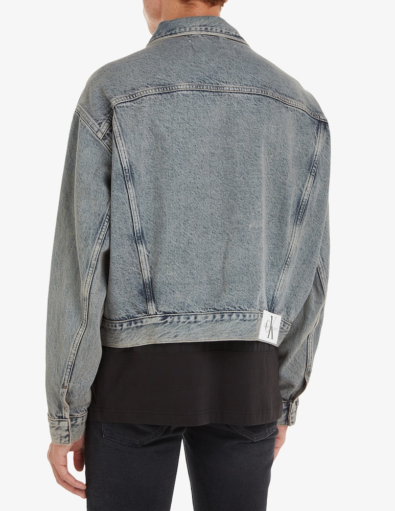 rinascente Calvin Klein Jeans Trucker bleached jacket