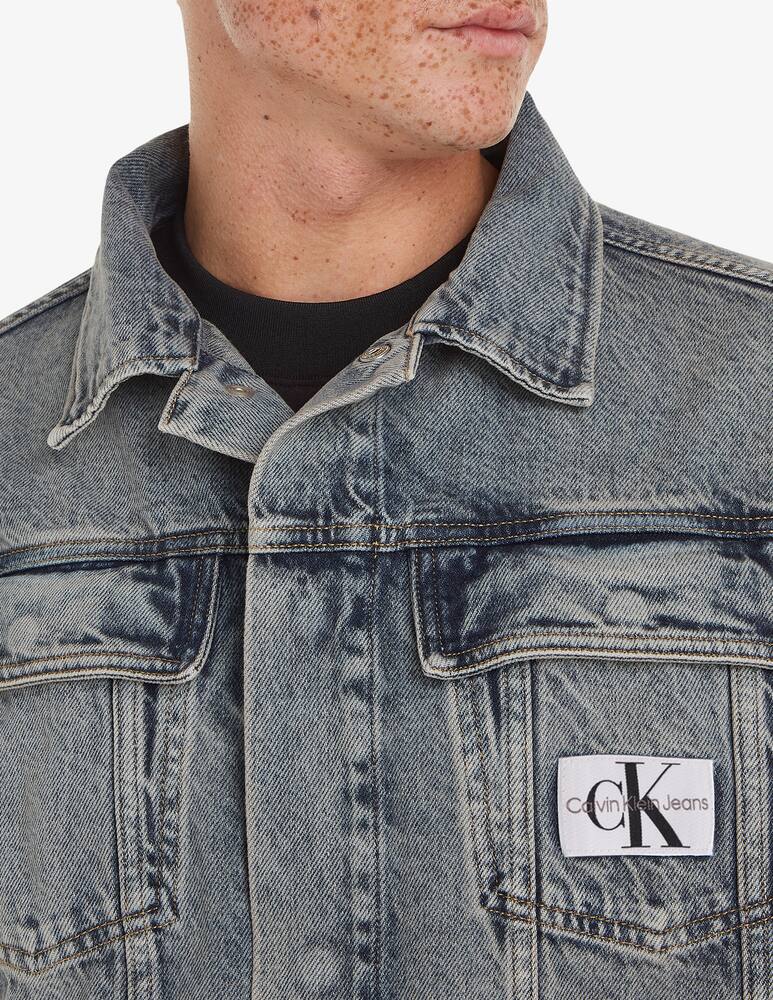 rinascente Calvin Klein Jeans Trucker bleached jacket