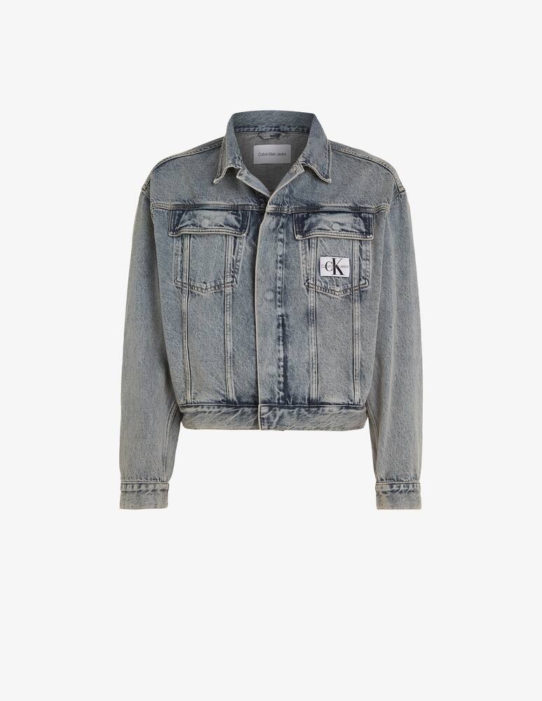 rinascente Calvin Klein Jeans Trucker bleached jacket