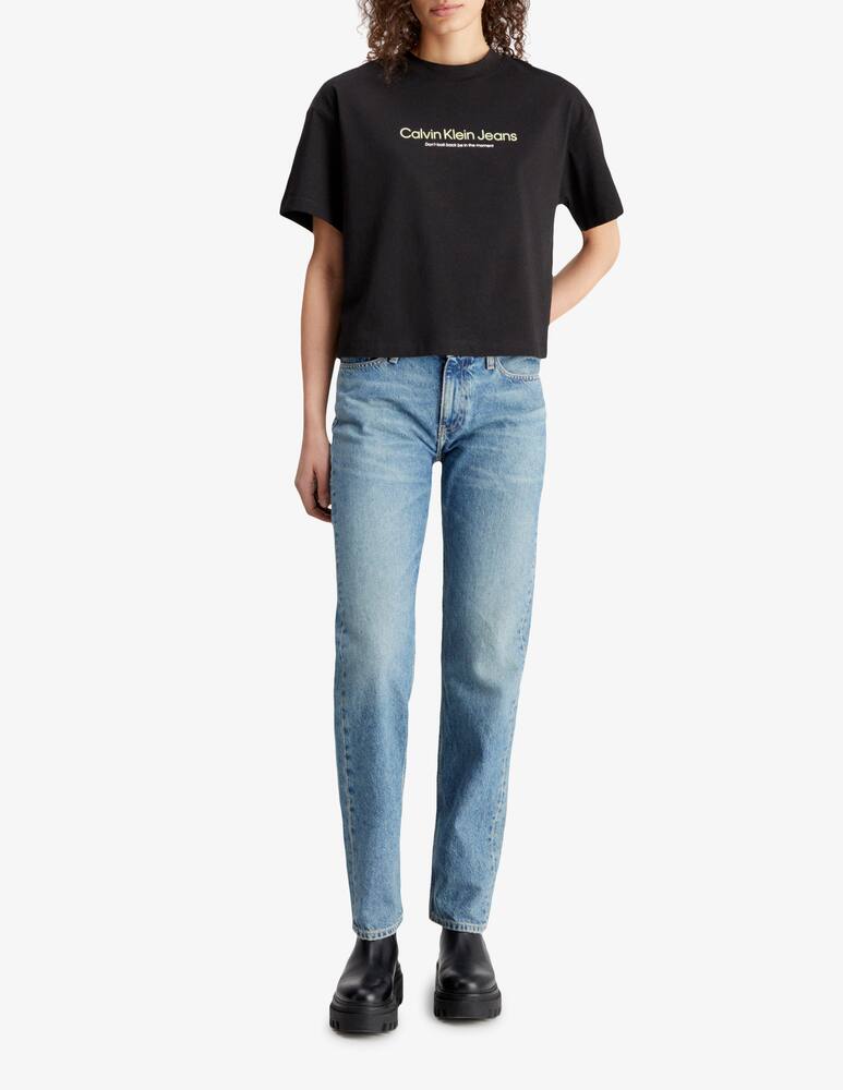 rinascente Calvin Klein Jeans Jeans straight a vita bassa