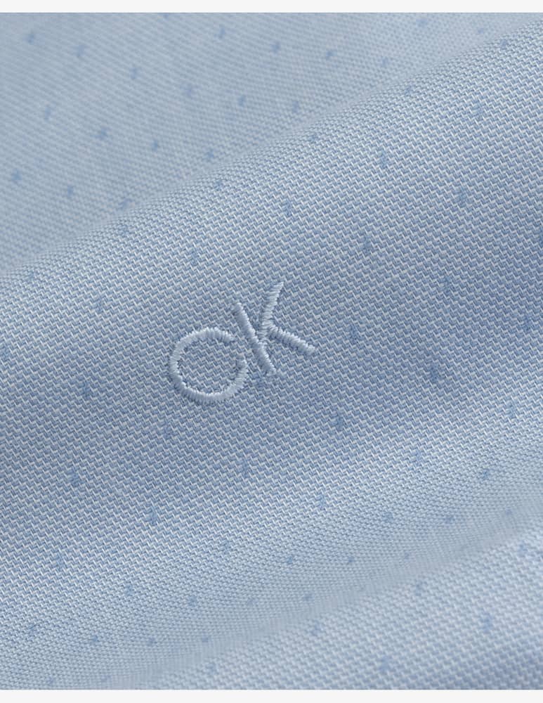 Calvin Klein Dobby easy care slim shirt - picture 2 Calvin Klein Dobby easy care slim shirt - picture 2