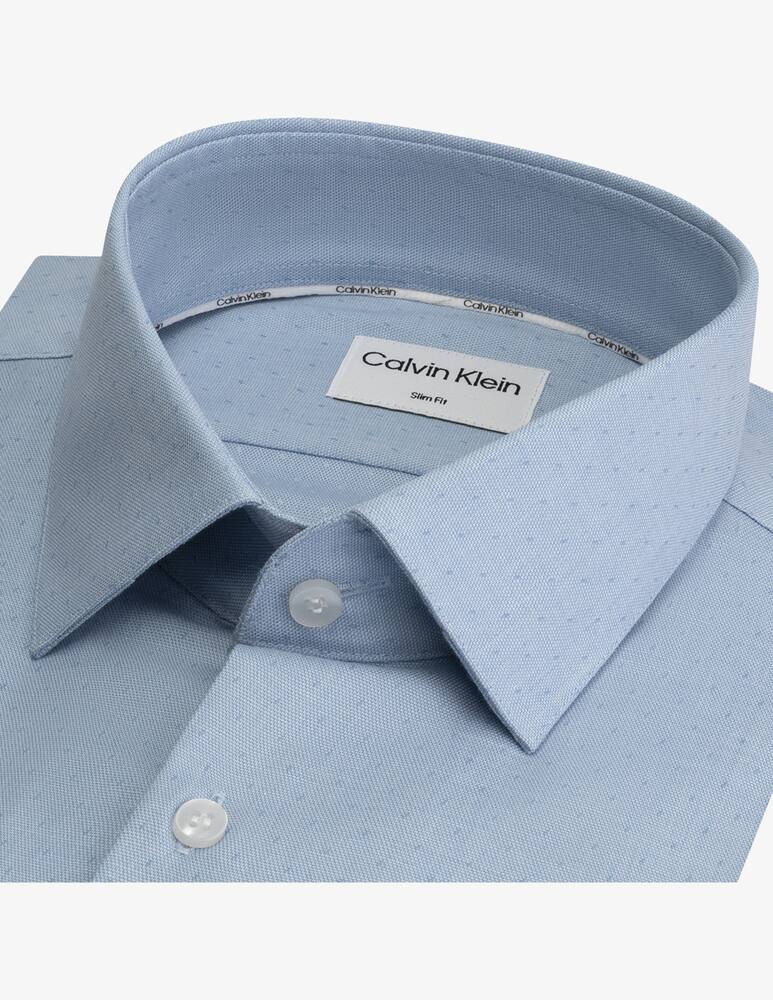 Calvin Klein Dobby easy care slim shirt - picture 3 Calvin Klein Dobby easy care slim shirt - picture 3