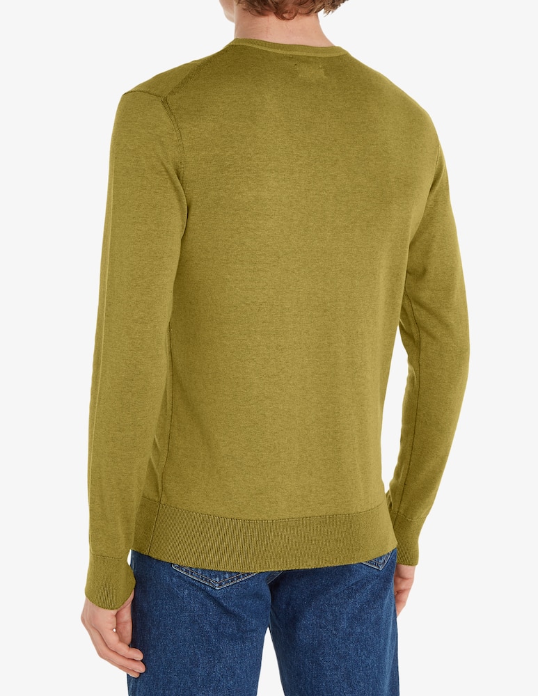rinascente Calvin Klein Cotton silk blend crewneck jumper