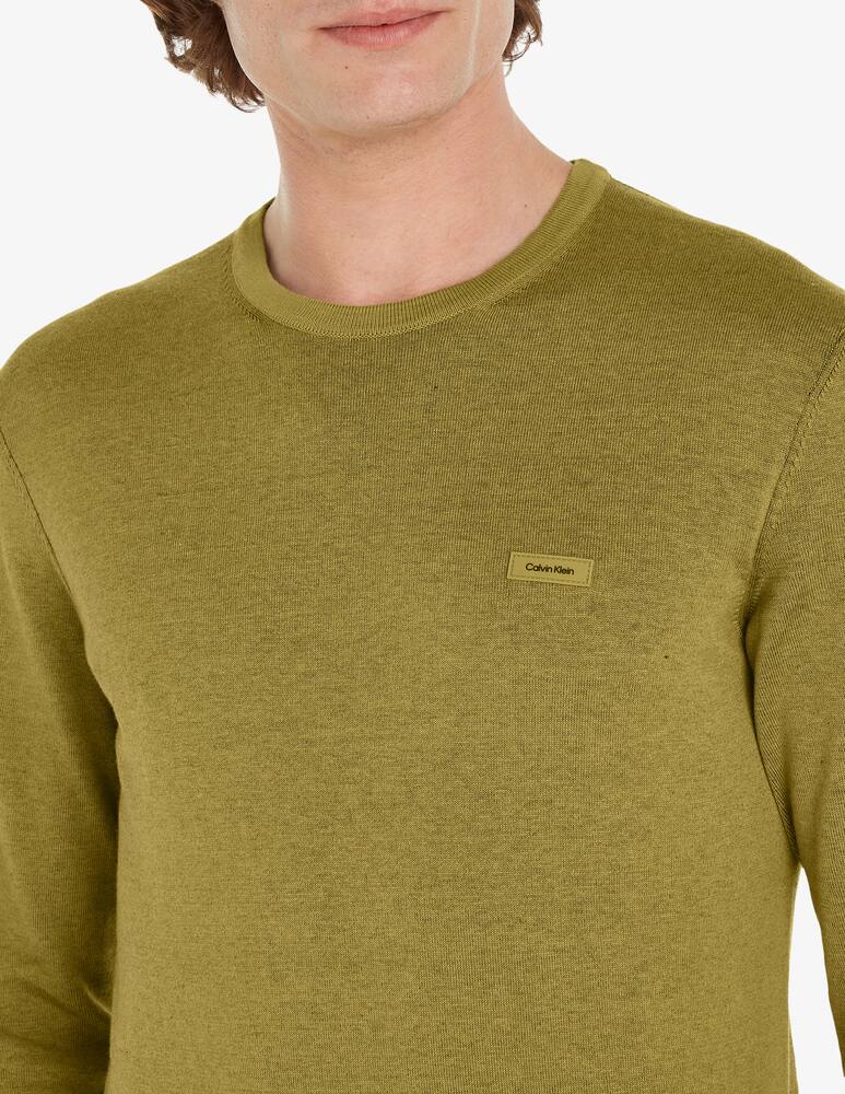 rinascente Calvin Klein Cotton silk blend crewneck jumper