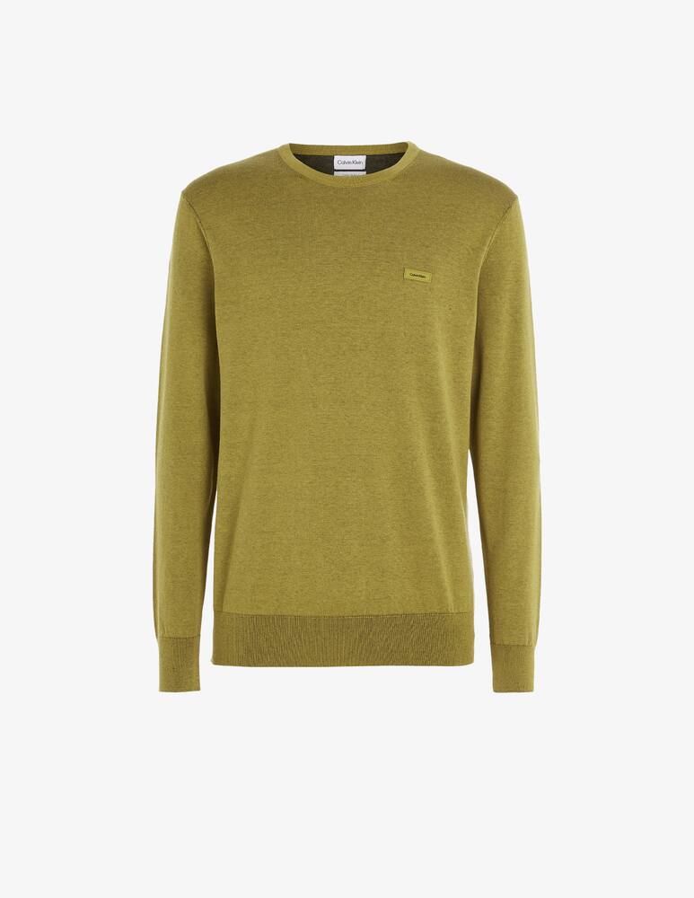 rinascente Calvin Klein Cotton silk blend crewneck jumper