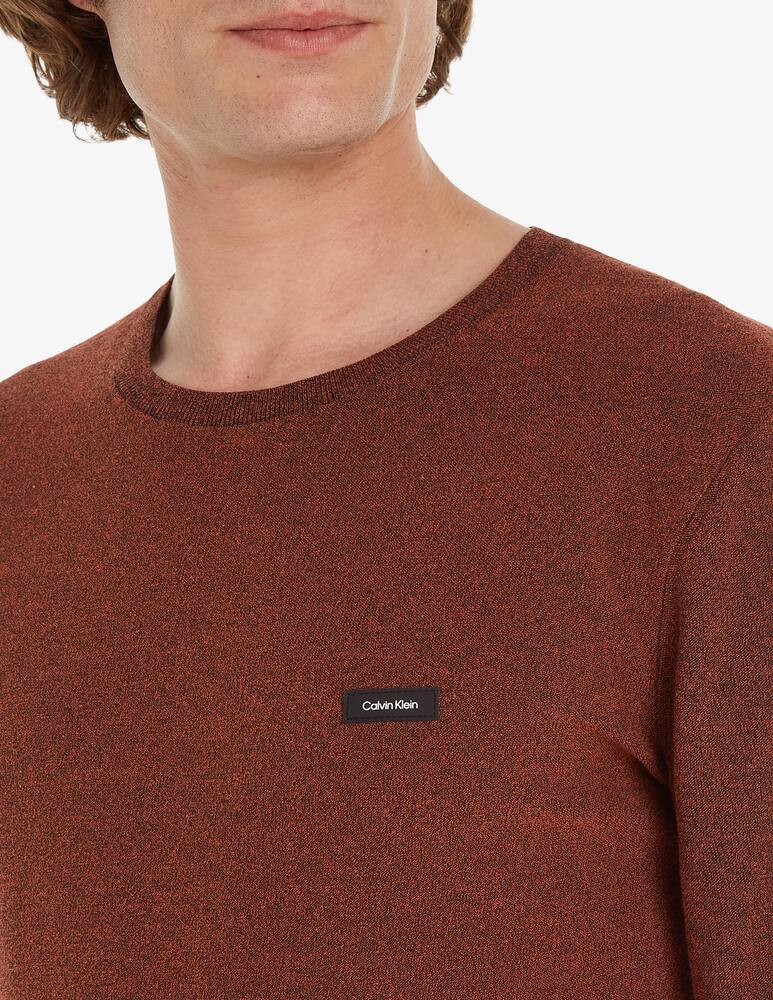 rinascente Calvin Klein Cotton nylon mouline crewneck jumper