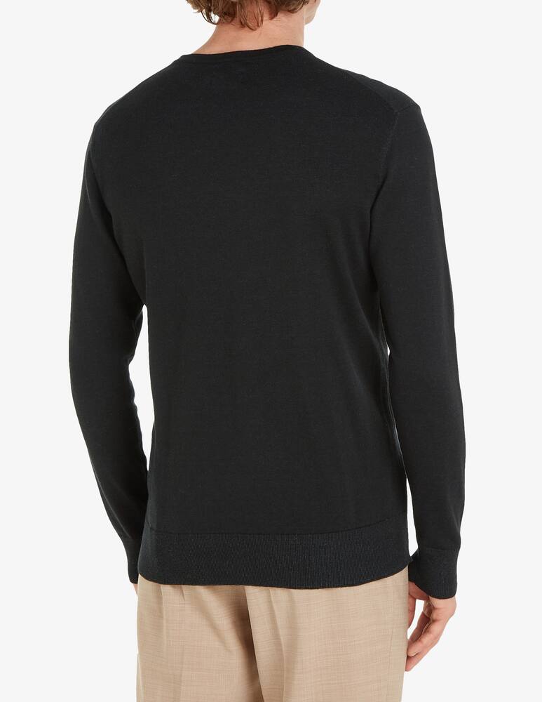 rinascente Calvin Klein Cotton silk blend crewneck jumper