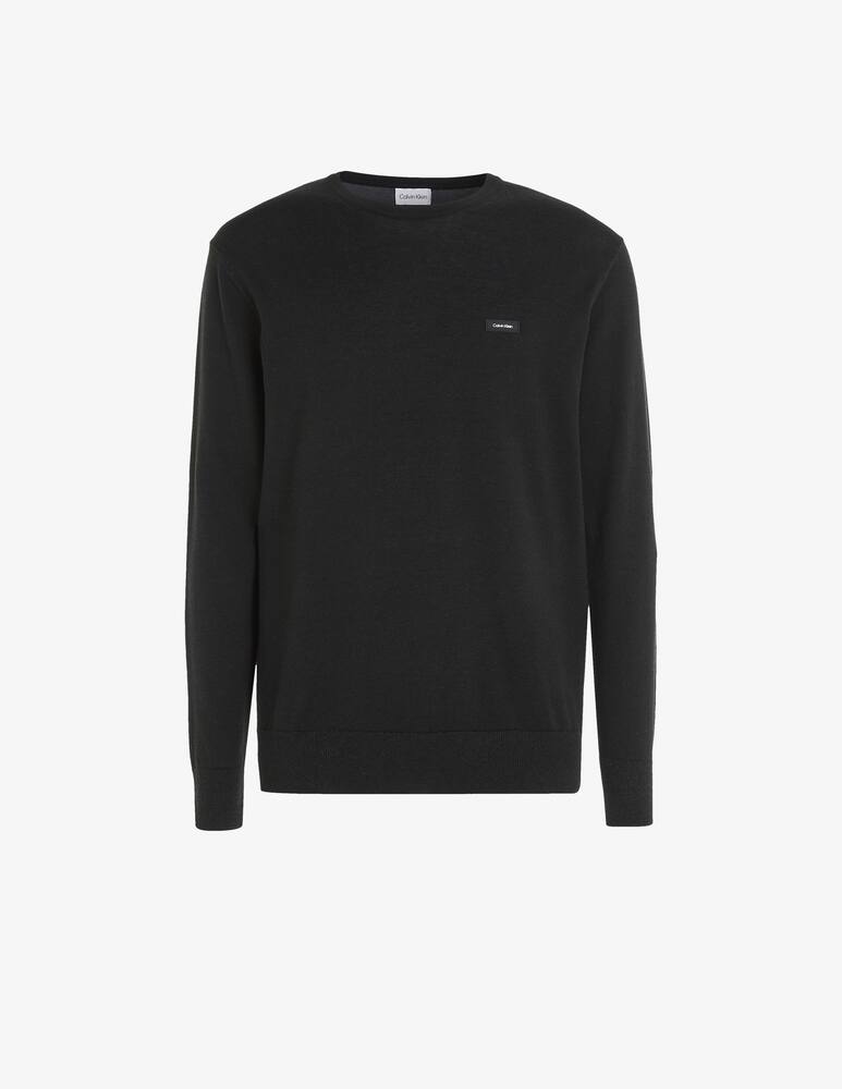 rinascente Calvin Klein Cotton silk blend crewneck jumper