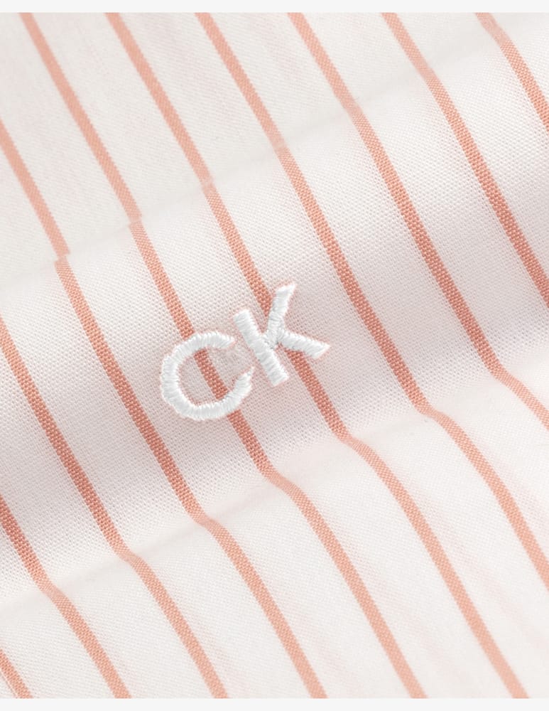 rinascente Calvin Klein Thermo tech stripe fitted shirt