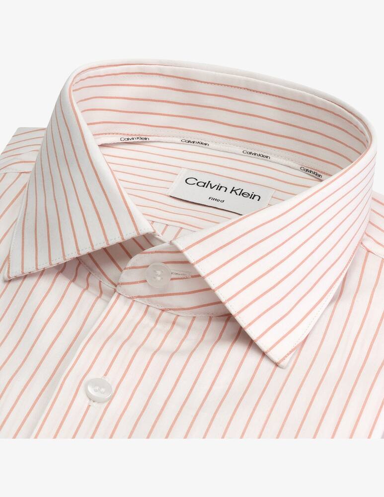 rinascente Calvin Klein Thermo tech stripe fitted shirt