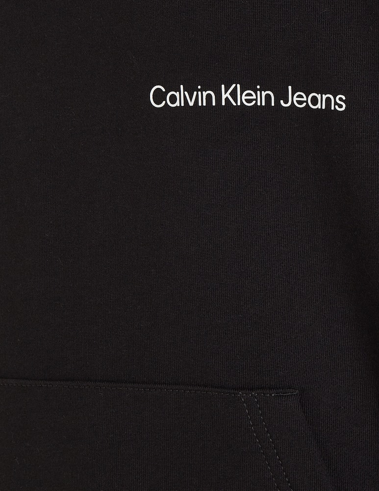 rinascente Calvin Klein Jeans Felpa con cappuccio loghino laterale