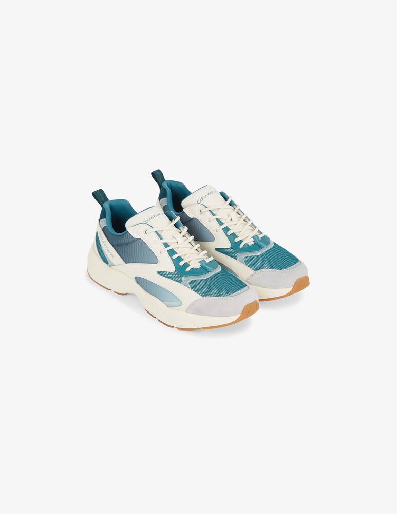 Calvin Klein Sneakers retro tennis low mix - immagine 2 Calvin Klein Sneakers retro tennis low mix - immagine 2