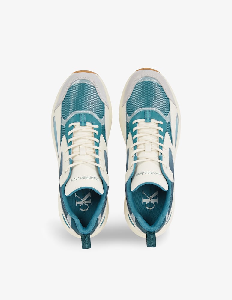 Calvin Klein Sneakers retro tennis low mix - immagine 3 Calvin Klein Sneakers retro tennis low mix - immagine 3