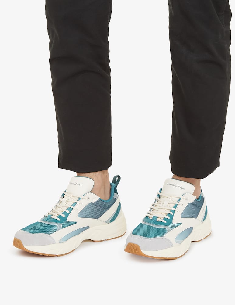 Calvin Klein Sneakers retro tennis low mix - immagine 4 Calvin Klein Sneakers retro tennis low mix - immagine 4