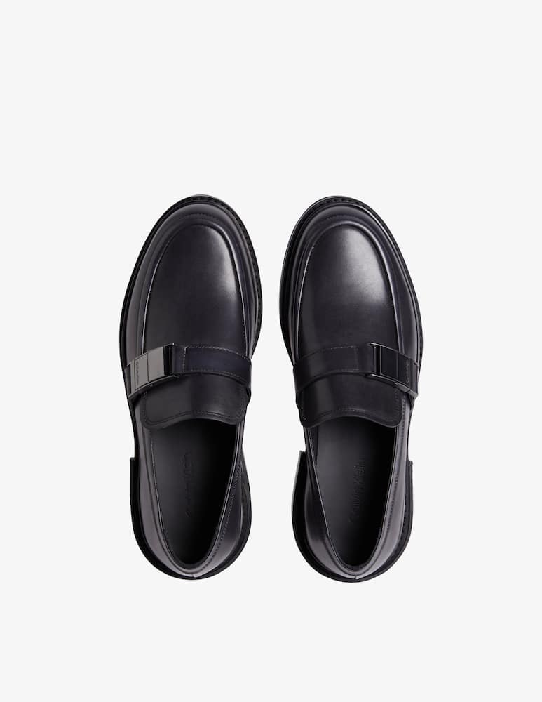 rinascente Calvin Klein Moccasino placca iconic