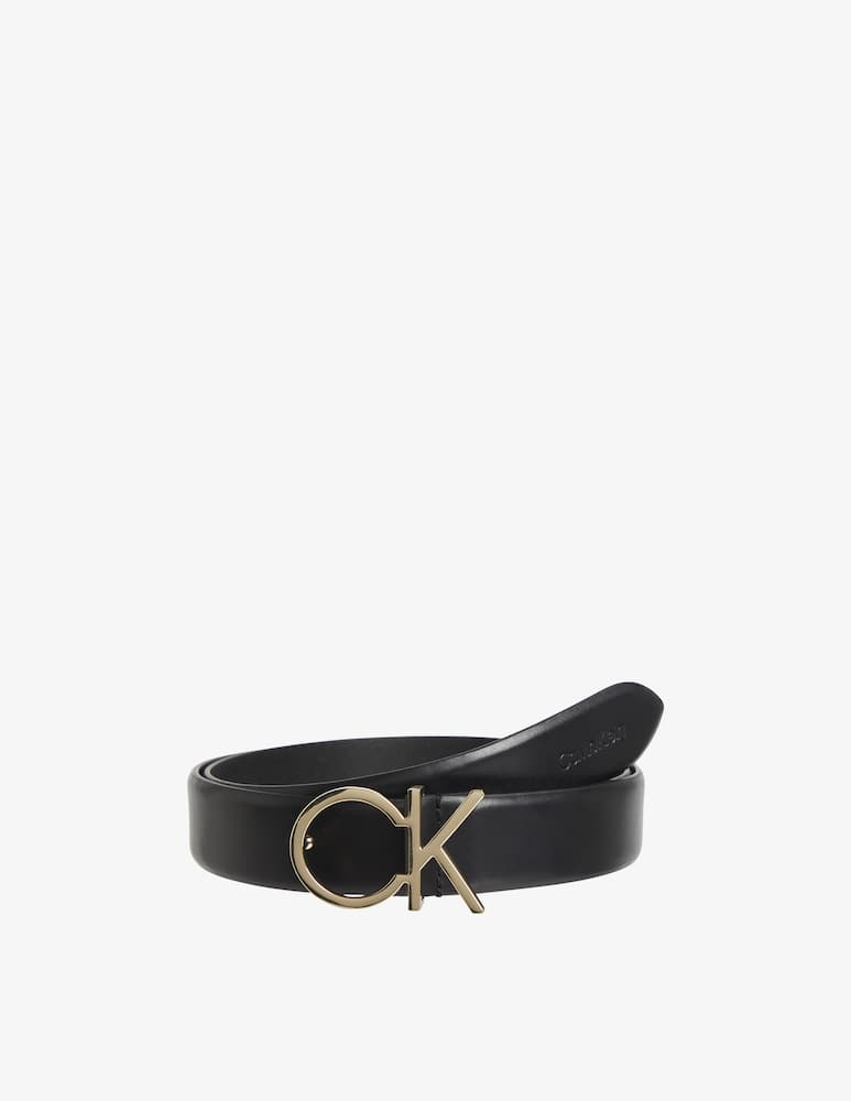 Calvin Klein Cintura re-lock ck logo 30mm - immagine 1