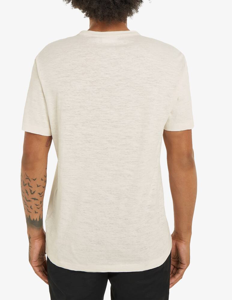 rinascente Calvin Klein Cotton linen t-shirt