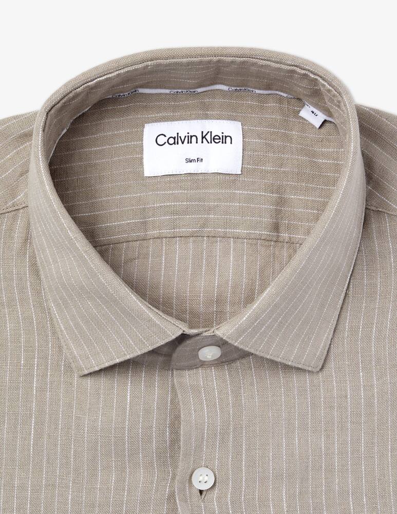 rinascente Calvin Klein Camicia a righe in lino