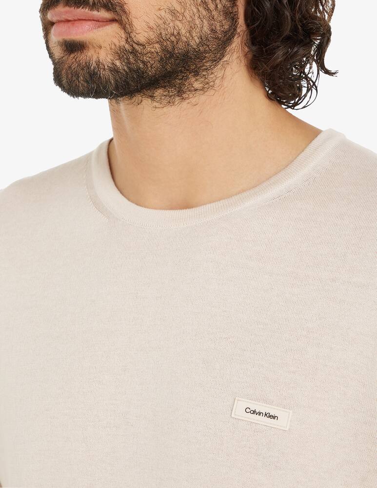 rinascente Calvin Klein Cottok silk crewneck jumper