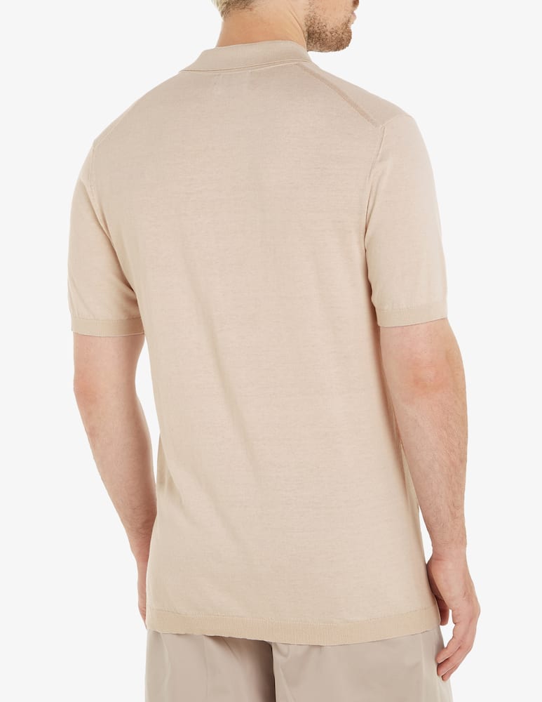 Calvin Klein Cotton silk polo - picture 2 Calvin Klein Cotton silk polo - picture 2