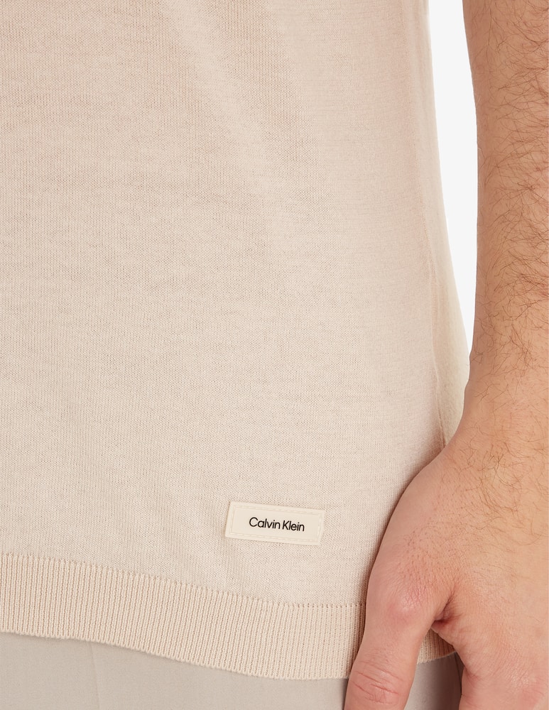 Calvin Klein Cotton silk polo - picture 3 Calvin Klein Cotton silk polo - picture 3