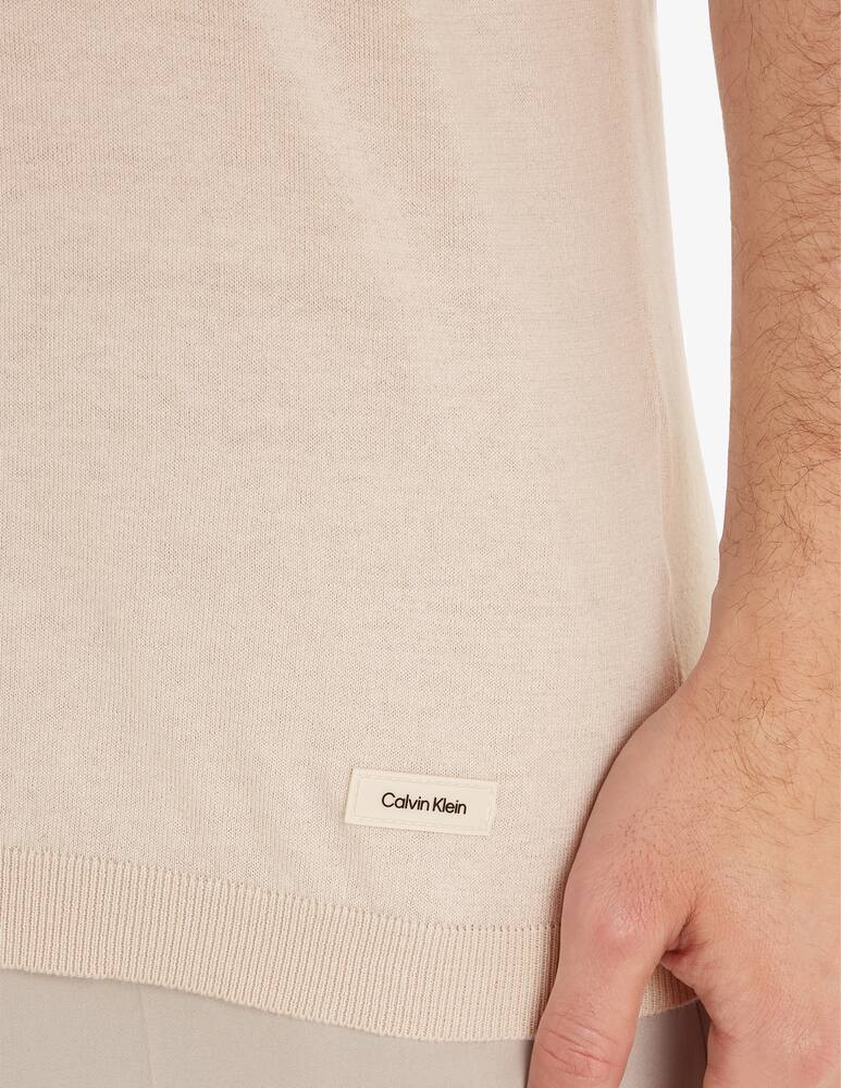 rinascente Calvin Klein Polo cotone seta