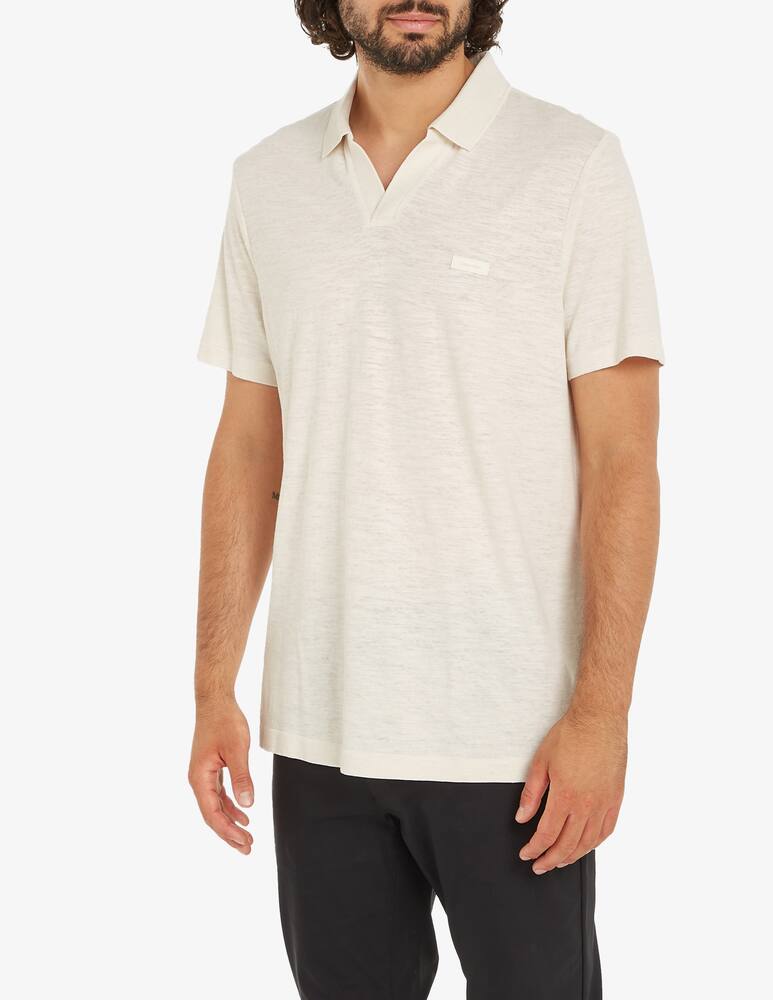 Calvin Klein Polo maniche corte open collar - immagine 1 Calvin Klein Polo maniche corte open collar - immagine 1