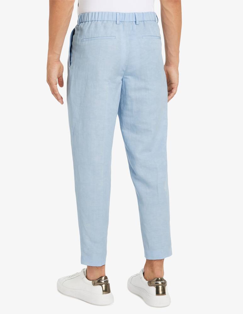 rinascente Calvin Klein Chino lino lyocell trousers