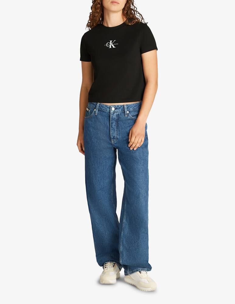 Calvin Klein Jeans T-shirt monologo - immagine 2 Calvin Klein Jeans T-shirt monologo - immagine 2