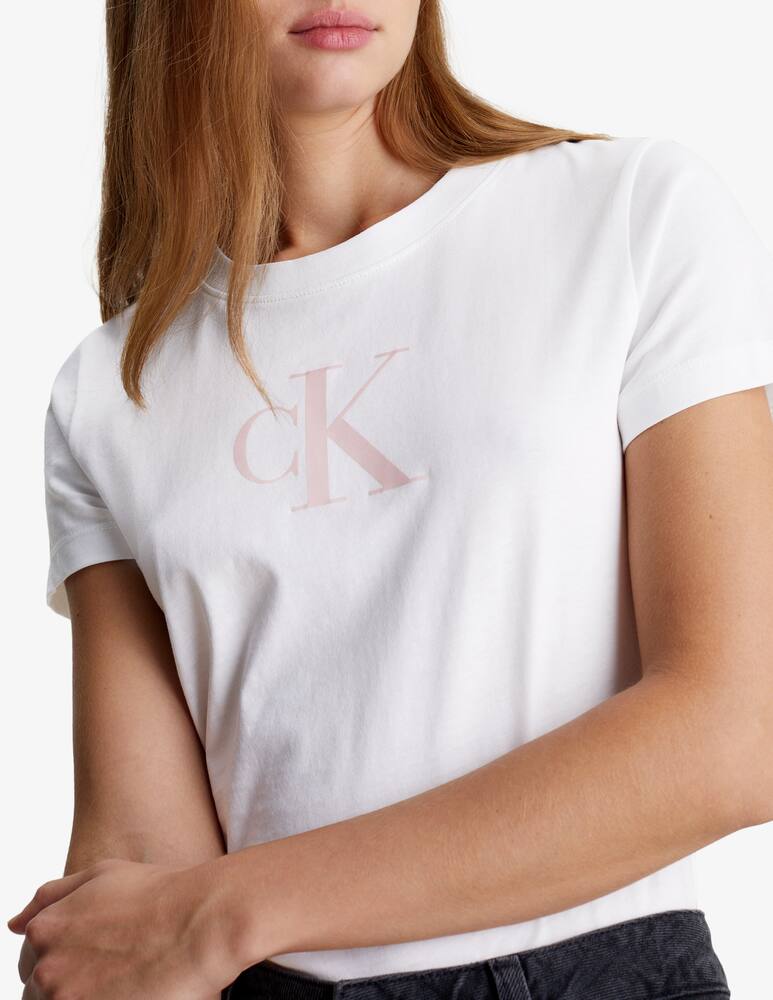 rinascente Calvin Klein Jeans T-shirt con logo sfumato