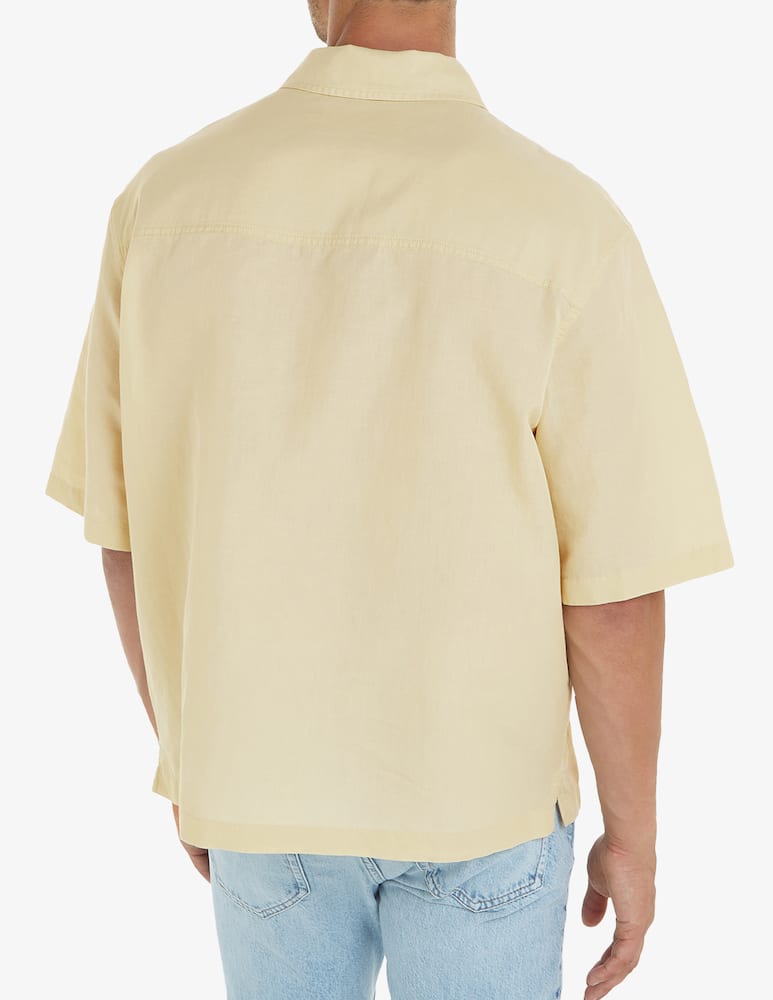 rinascente Calvin Klein Jeans Linen short sleeve shirt