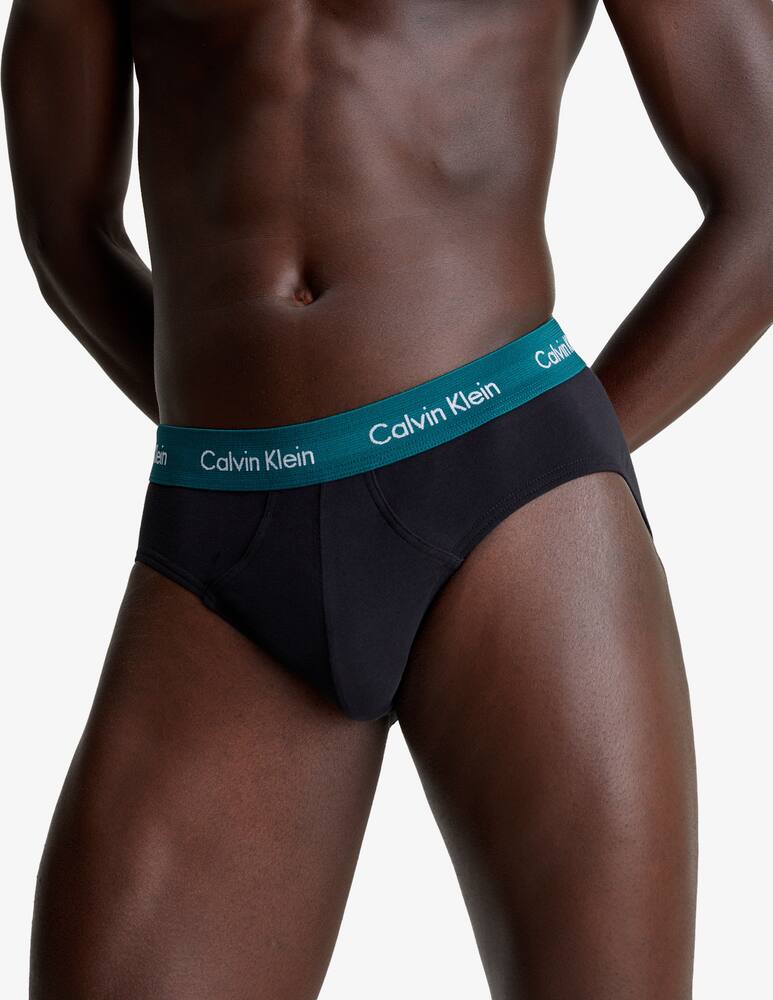 rinascente Calvin Klein 3 pack hip slip in cotone stretch wicking