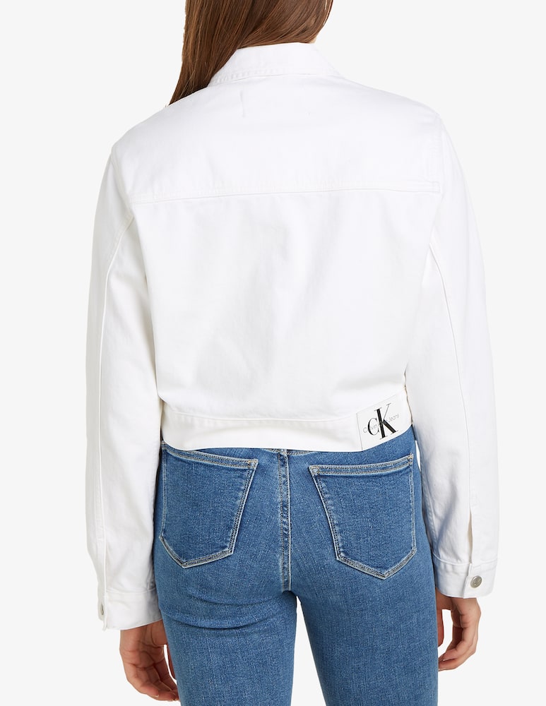 rinascente Calvin Klein Jeans Giacca in denim con cerniera