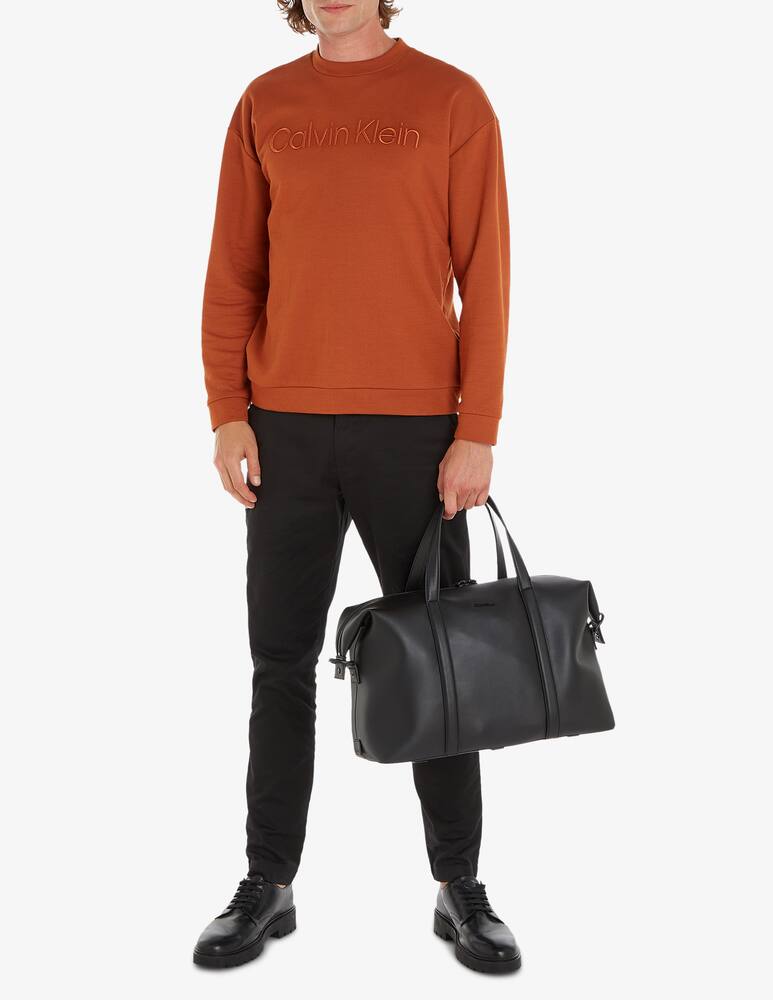 rinascente Calvin Klein Leather duffle bag