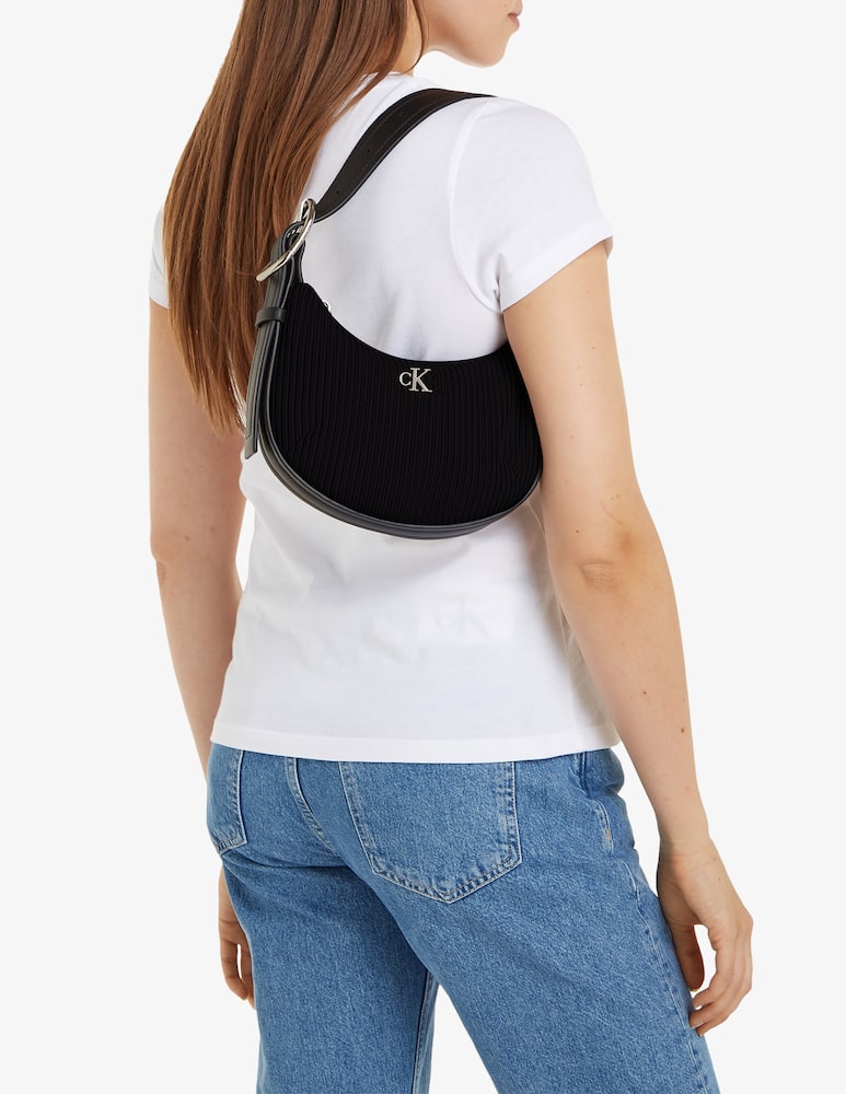 Calvin Klein Jeans Borsa Crescent s - immagine 2