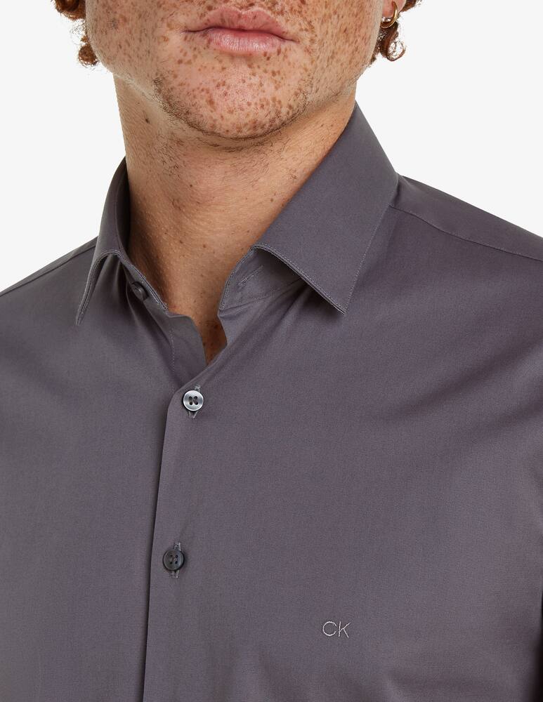 rinascente Calvin Klein Poplin stretch slim shirt