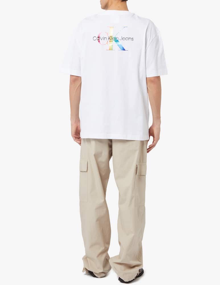 rinascente Calvin Klein Jeans Ckj x pride t-shirt monologo graphic