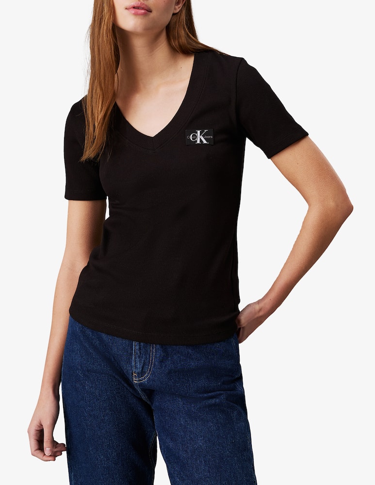 Calvin Klein Jeans T-shirt in misto cotone - immagine 1 Calvin Klein Jeans T-shirt in misto cotone - immagine 1
