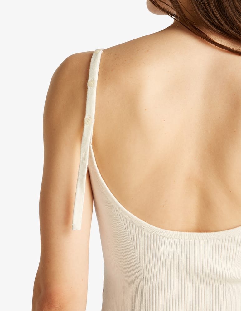 Calvin Klein Jeans Top in misto cotone - immagine 3 Calvin Klein Jeans Top in misto cotone - immagine 3