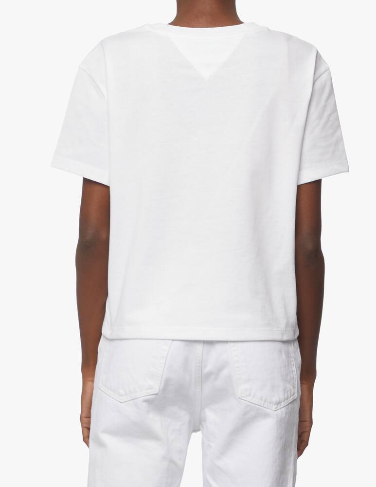 rinascente Tommy Jeans T-shirt with badge logo