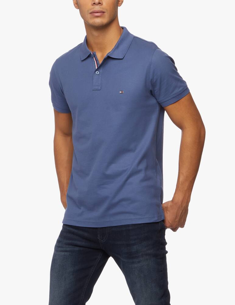 rinascente Tommy Hilfiger Polo slim fit in puro cotone 