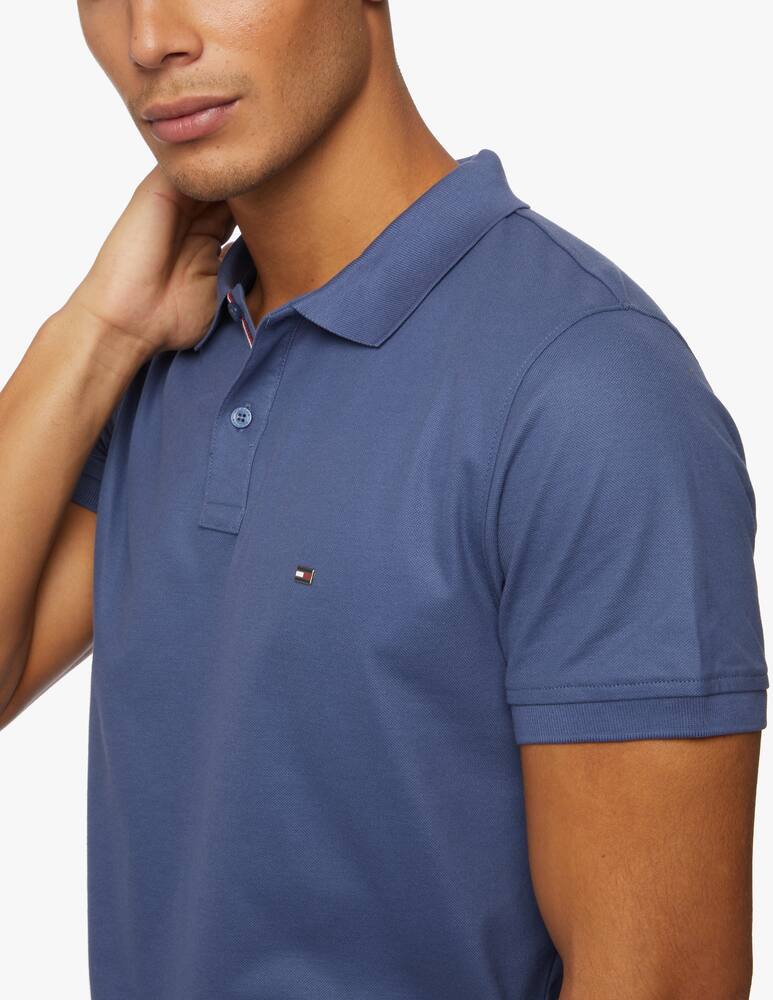 rinascente Tommy Hilfiger Polo slim fit in puro cotone 