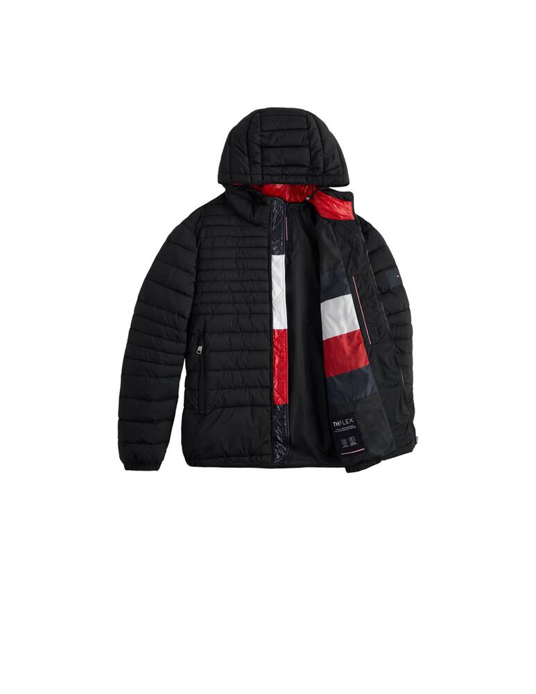 rinascente Tommy Hilfiger Piumino con fodera color block e cappuccio