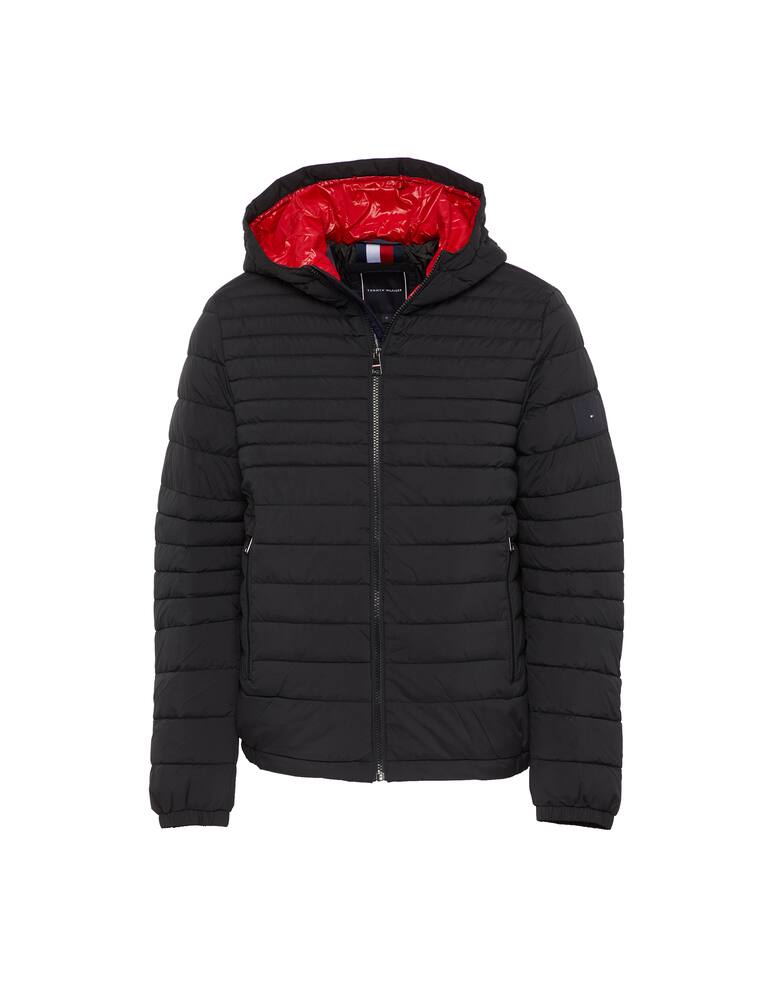 rinascente Tommy Hilfiger Piumino con fodera color block e cappuccio