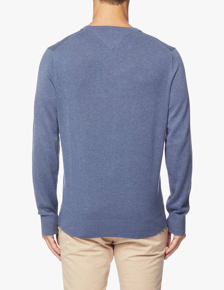 rinascente Tommy Hilfiger Cotton and silk roundneck sweater