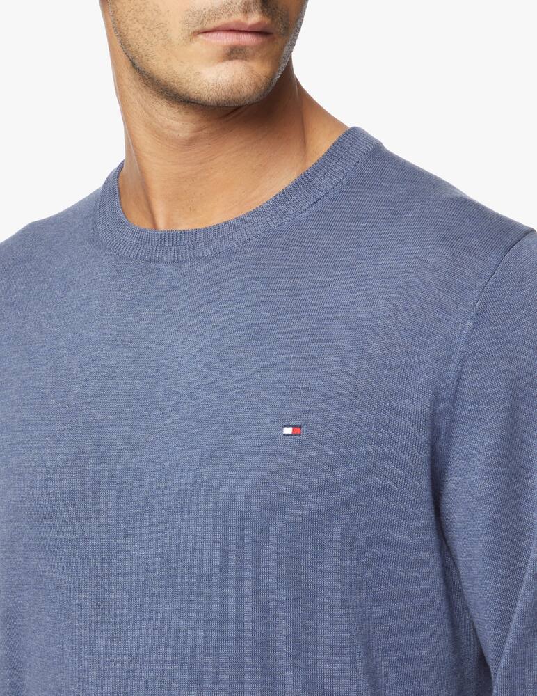 rinascente Tommy Hilfiger Cotton and silk roundneck sweater